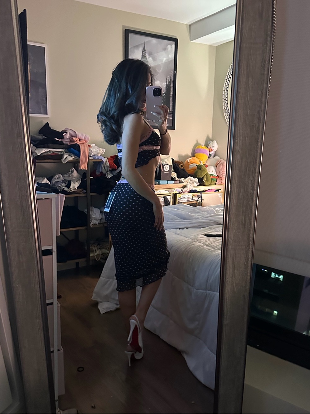 AM Top & Skirt Tiger Mist🌸 - Picture 2 of 3